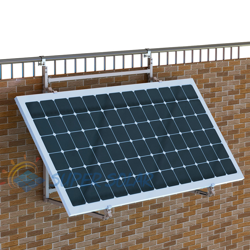 balcony solar mounting
