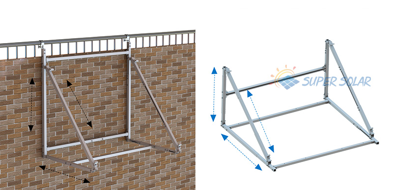 balcony solar bracket 