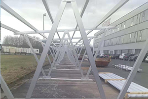 Solar carport in Germany