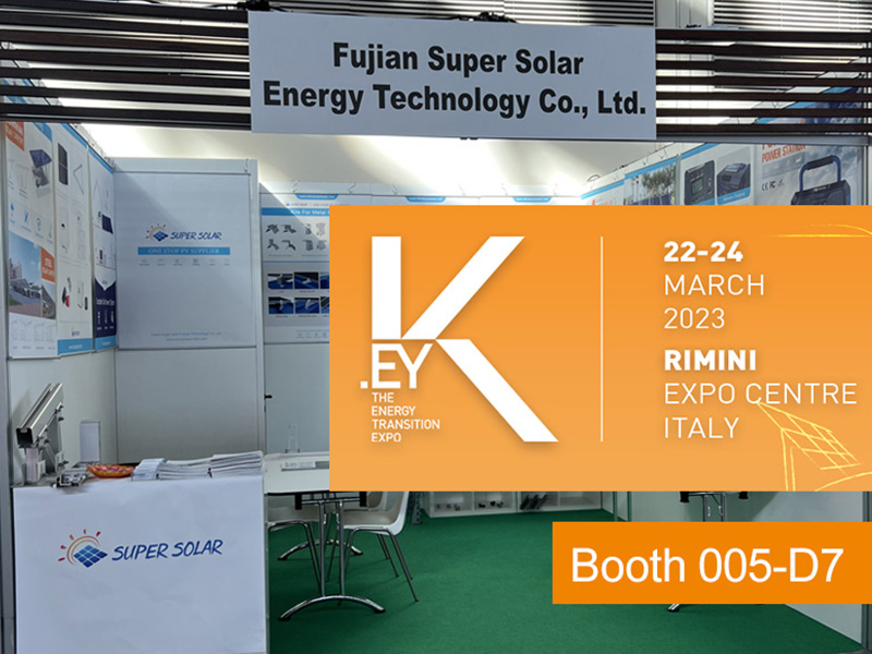 SUPERSOLAR Participate in the K.EY 2023 Exhibition